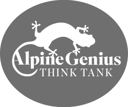 Alpine Genius Think Tank logo