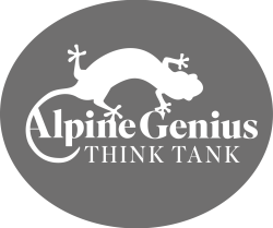 Alpine Genius Think Tank logo